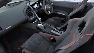 Audi R8 GT Spyder interior