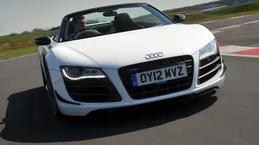 Audi R8 GT Spyder front tracking