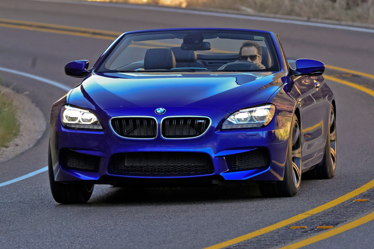 BMW M6 Convertible front cornering