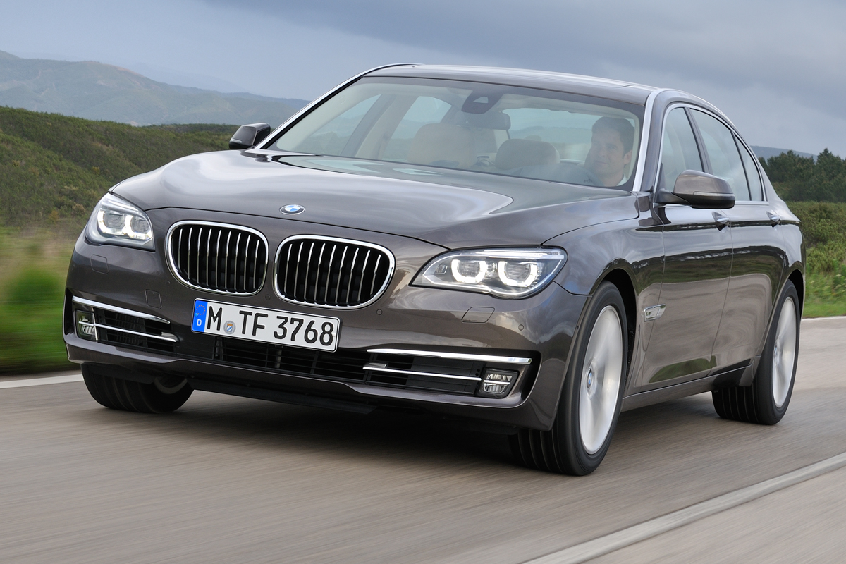 2012 BMW 7 Series Li front-tracking