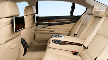 2012 BMW 7 Series rear seats