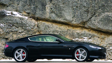 Aston Martin DB9 coupe profile