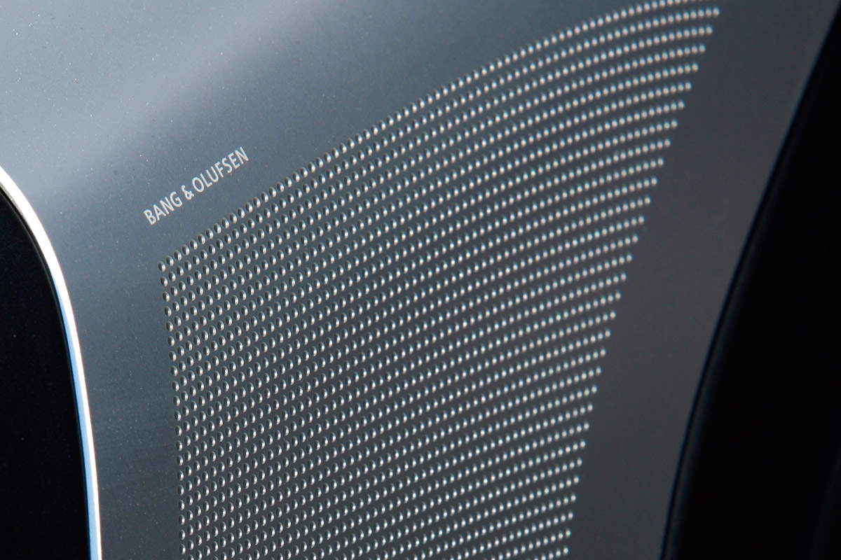 Aston Martin DBS Volante convertible interior detail