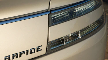 Aston Martin Rapide hatchback badge