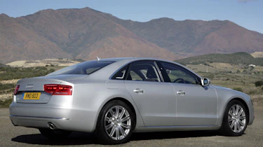 Audi A8 saloon rear