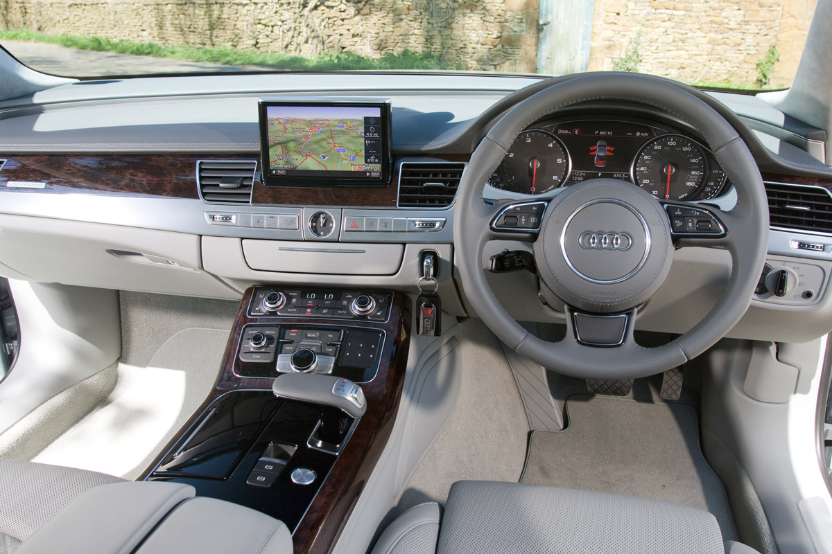 Audi A8 saloon dash