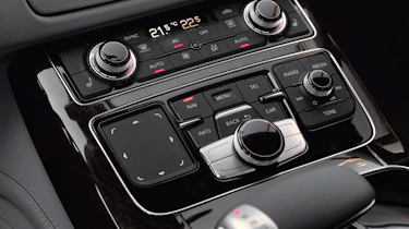Audi A8 saloon interior detail