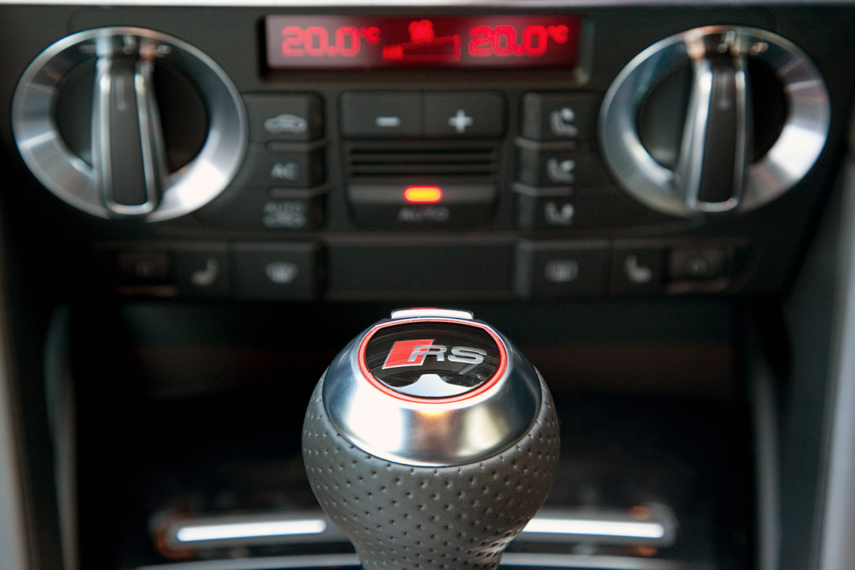 Audi RS3 Sportback interior detail