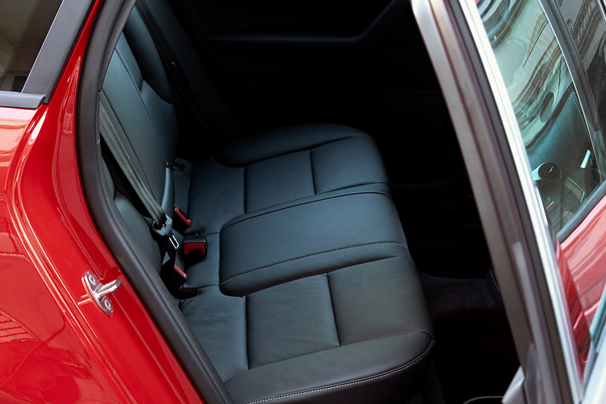 Audi RS3 Sportback rear seats