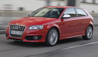 Audi S3 hatchback front tracking