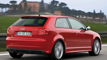 Audi S3 hatchback rear tracking