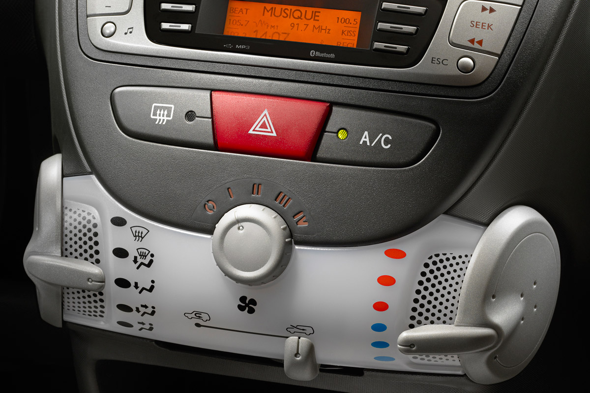 Citroen C1 hatchback interior detail