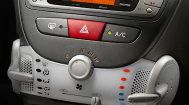 Citroen C1 hatchback interior detail
