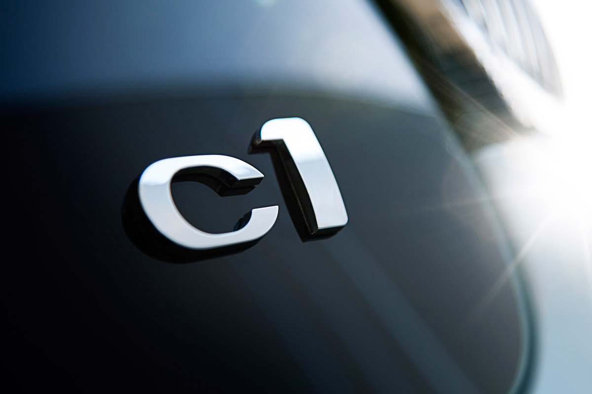 Citroen C1 hatchback badge
