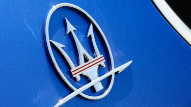 Maserati GranTurismo Sport badge
