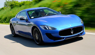 Maserati GranTurismo Sport front tracking