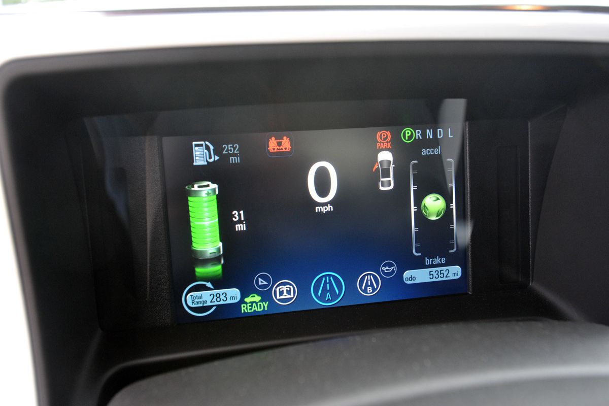 Chevrolet Volt display