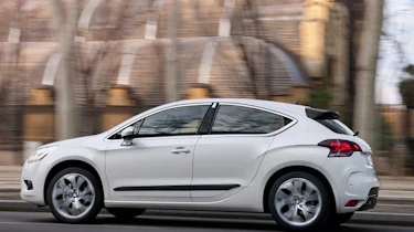 Citroen DS4 hatchback profile