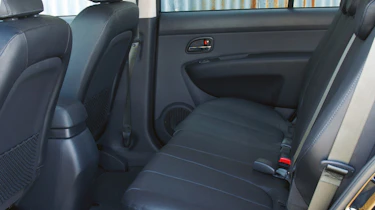 Kia Carens mpv rear seats