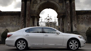 Lexus LS saloon profile