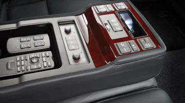 Lexus LS saloon interior detail