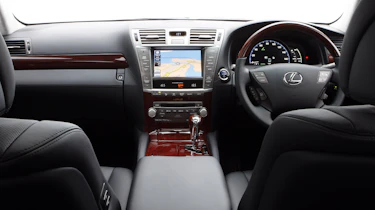 Lexus LS saloon dash