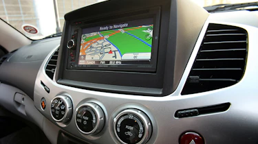 Mitsubishi L200 pickup interior detail