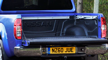 Nissan Navara pickup boot