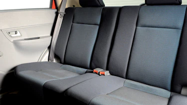 Proton Savvy hatchback rear seats