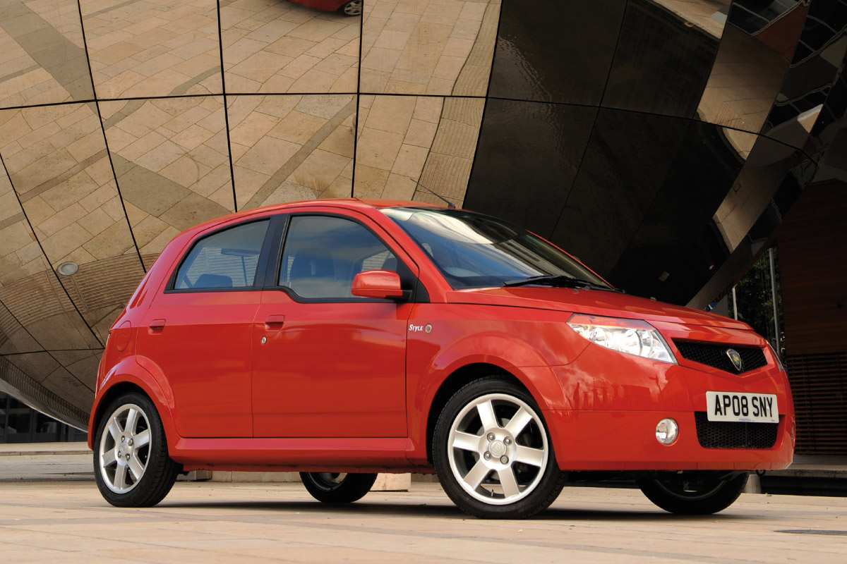 Proton Savvy hatchback profile