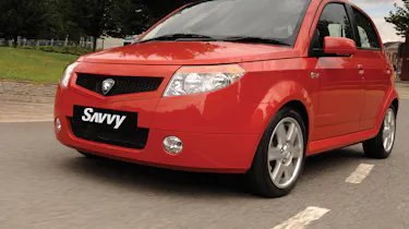 Proton Savvy hatchback front tracking