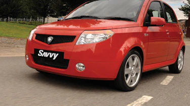 Proton Savvy hatchback front tracking