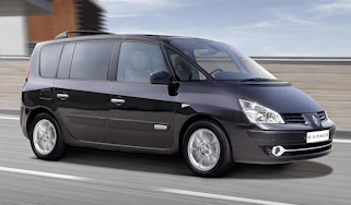 Renault Espace mpv front tracking