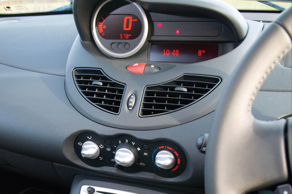 Renault Twingo hatchback interior detail