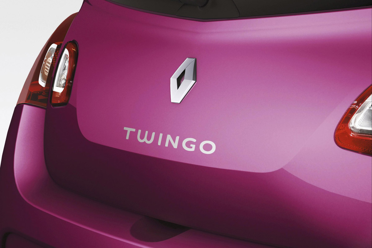 Renault Twingo hatchback badge