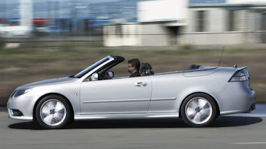 Saab 9-3 convertible profile