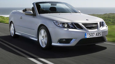 Saab 9-3 convertible front tracking