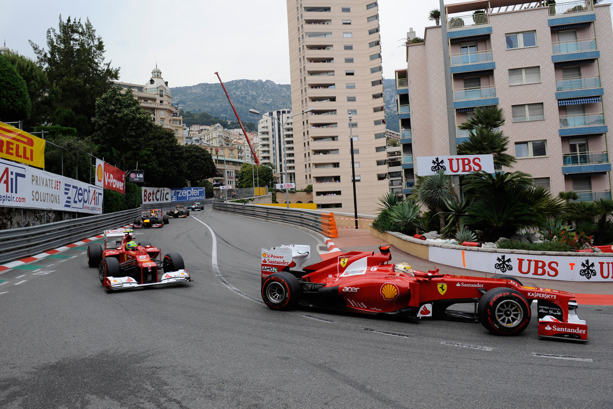 Felipe Massa and Fernando Alonso