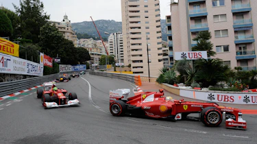 Felipe Massa and Fernando Alonso