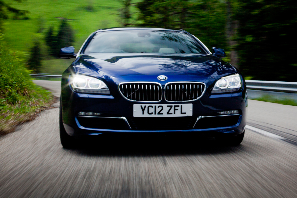 BMW 640d Gran Coupe front