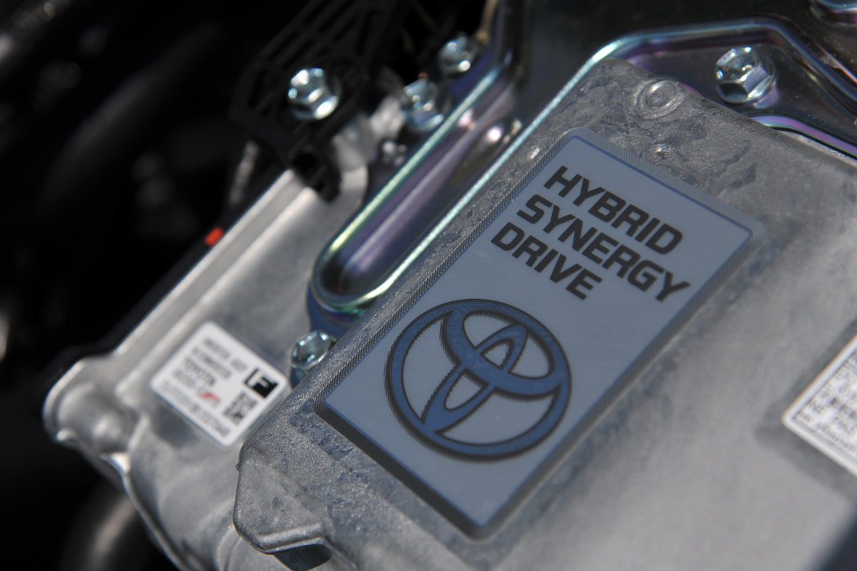Toyota Yaris Hybrid detail