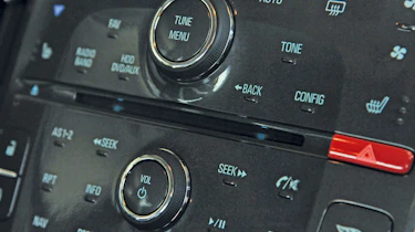 Vauxhall Ampera centre console