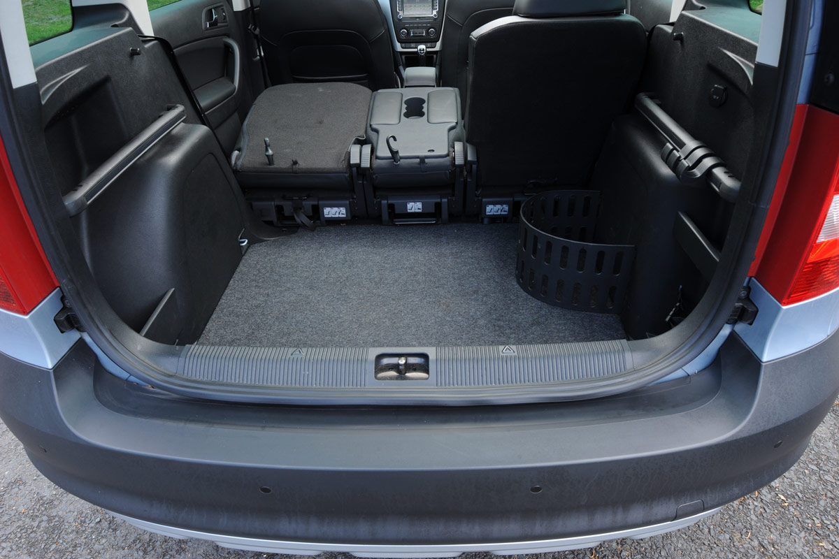 Skoda Yeti GreenLine boot