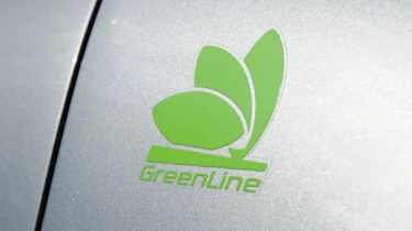 Skoda Yeti GreenLine badge