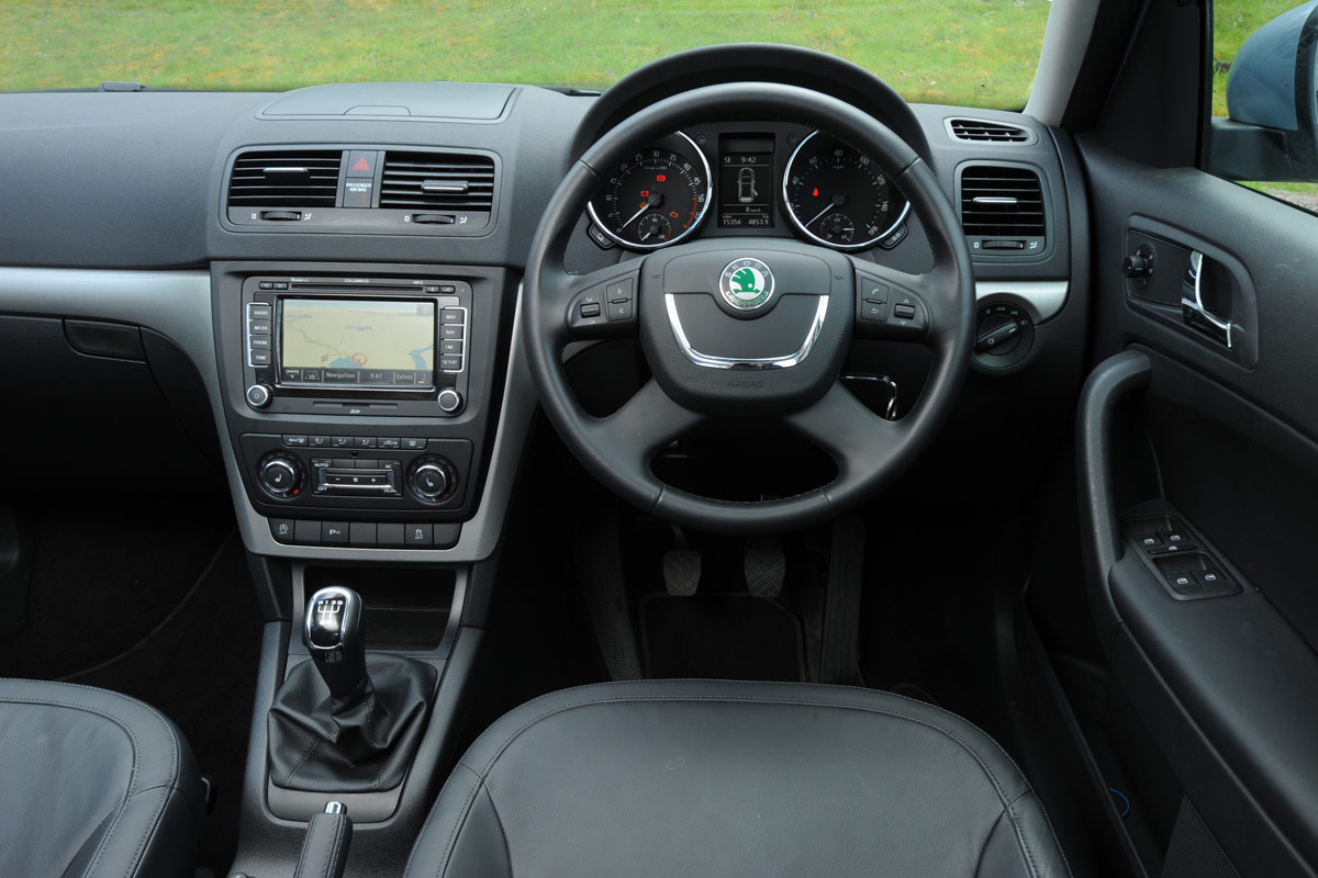 Skoda Yeti GreenLine interior