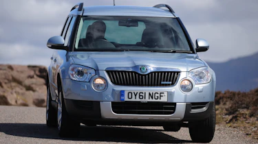 Skoda Yeti GreenLine front cornering