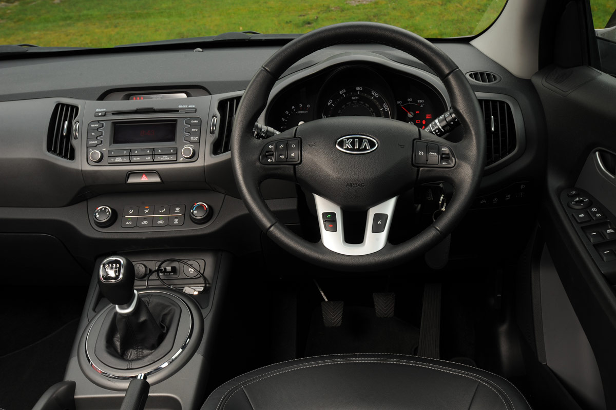 Kia Sportage 1.7 CRDi interior