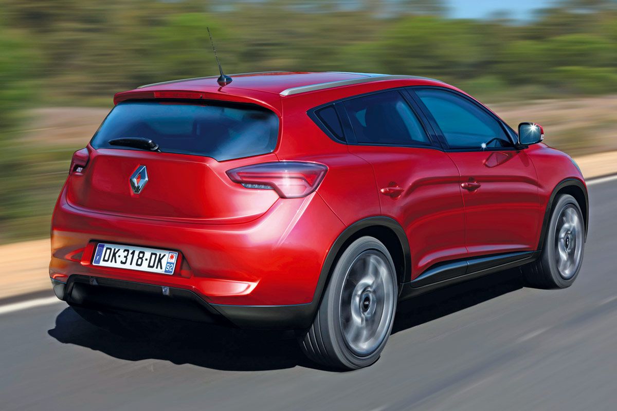Renault Megane SUV rear tracking