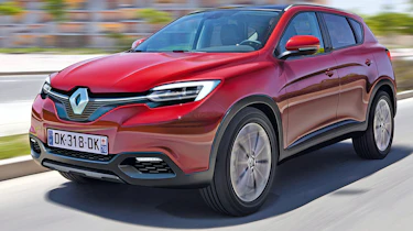 Renault Megane SUV front tracking