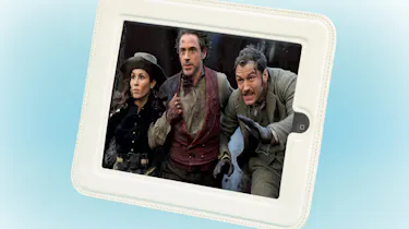 Apple iPad with Griffin CinemaSeat